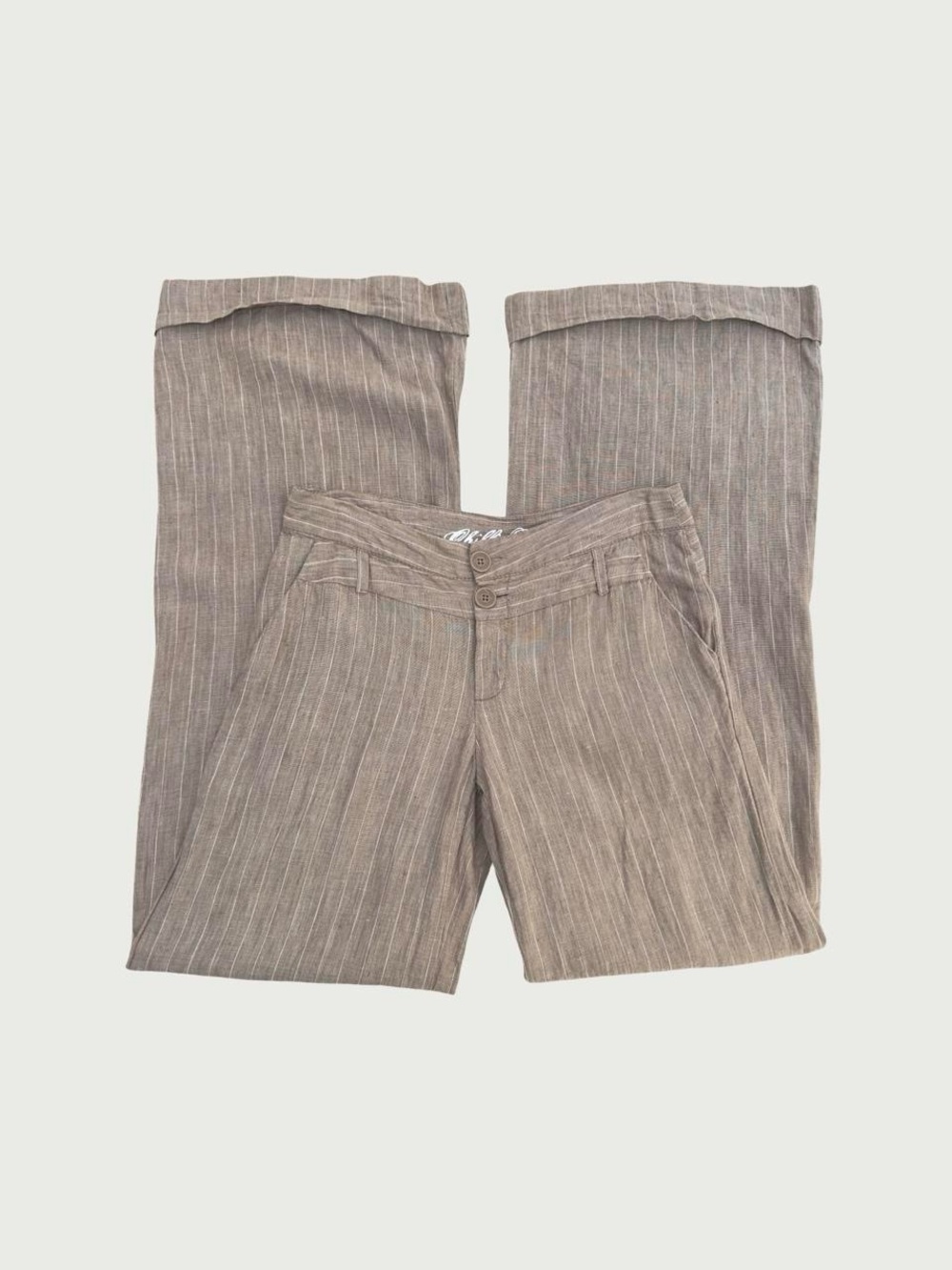 Wide Leg 100% Linen Pants